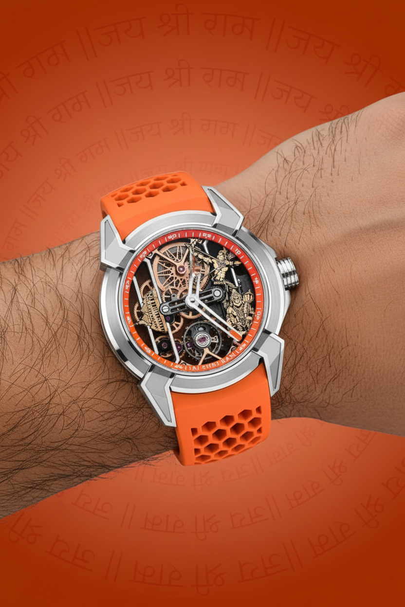 Luxury Watch on Wrist - Lifestyle Shot